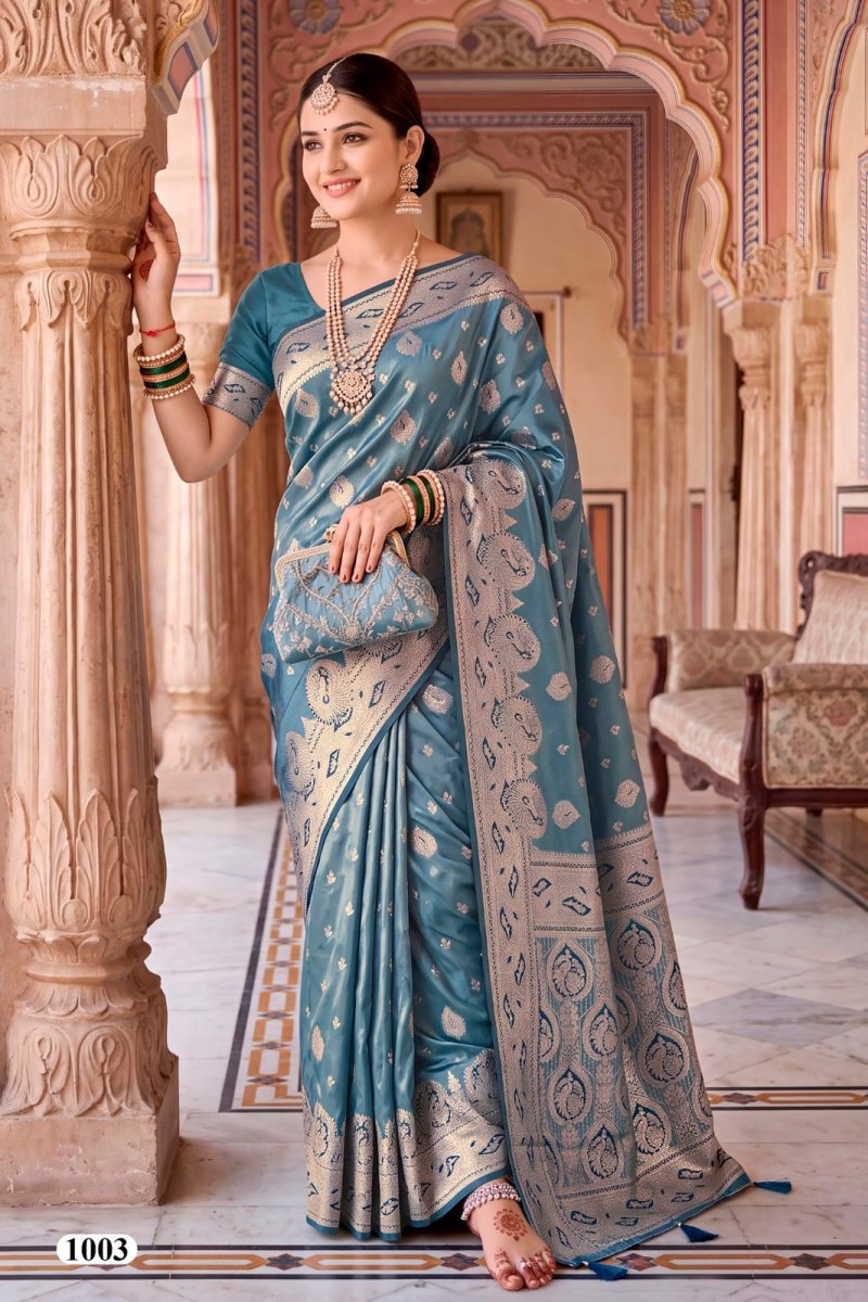Coconut Satin Vol 1 By Saroj Satin Silk Zari Weaving Saree 